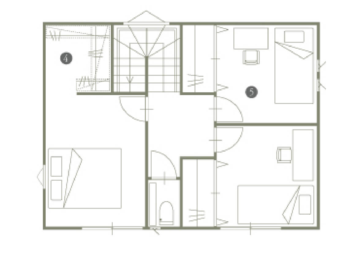 2階建てプラン|2F